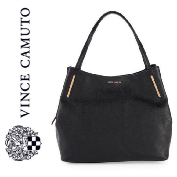 Vince Camuto ⚜️ Large Ike Leather Tote Purse - Picture 7 of 7